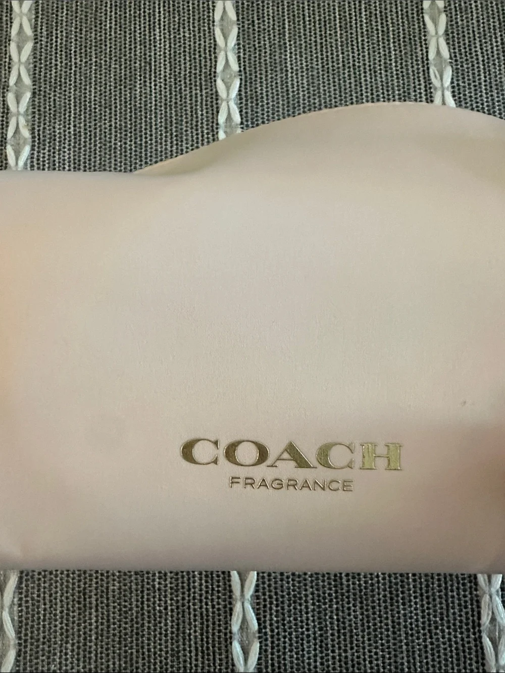 Coach cosmetic pouch
